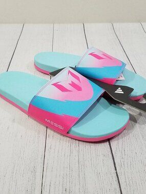 Adidas Adilette Comfort Messi Slide Sandals Mens Size 12